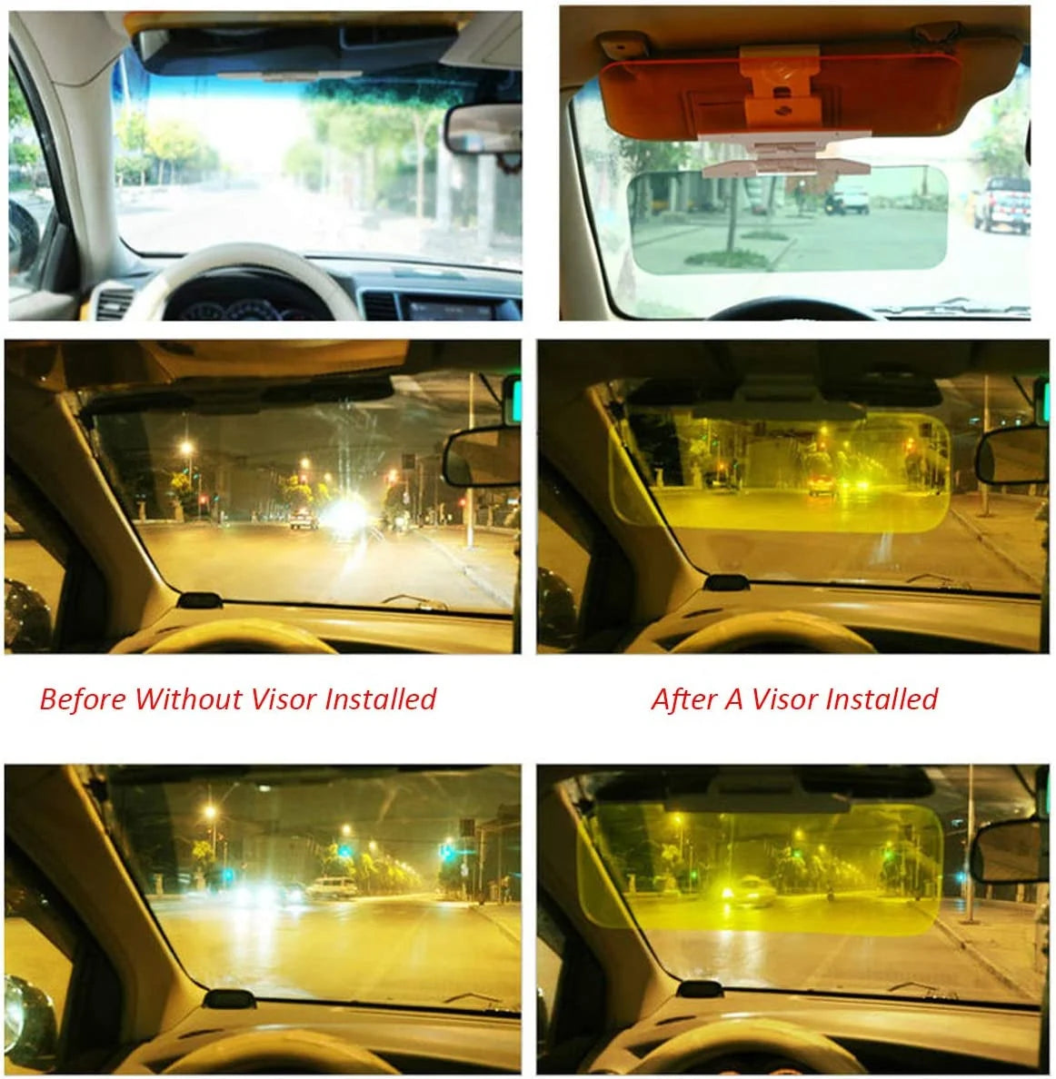 Car Sun Visor Against Glare