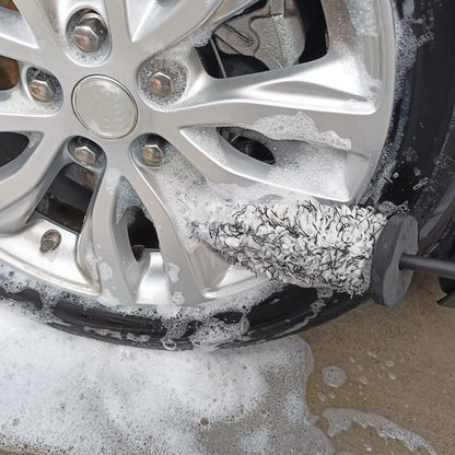 WheelGlow microfiber rim brush scratch-free