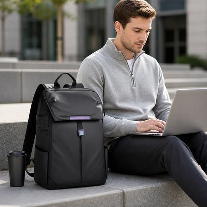 Waterproof Ergonomic Padded Laptop Backpack (Fits 15 Inch / 38 cm)