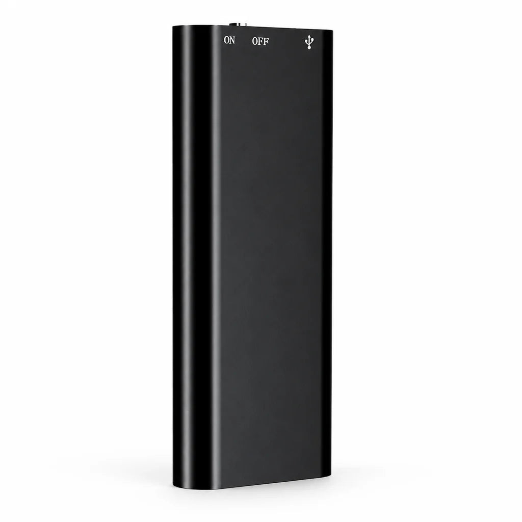 Pocket-sized Aluminum Voice-Activated Recorder