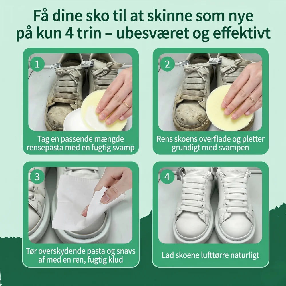 CleanKicks™ Shoe Cleaning Cream for White Sneakers