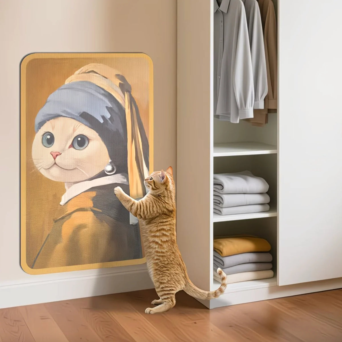 Purrtrait™ Artistic Cat Scratching Board