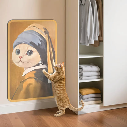 Purrtrait™ Artistic Cat Scratching Board