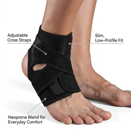 Ankle brace with Velcro fastener