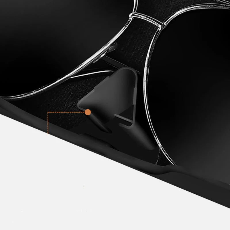 Car Sunglasses Case with Sun Visor Clip