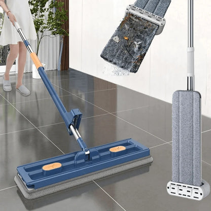 FlatMop 360° Rotating Mop with Bucket
