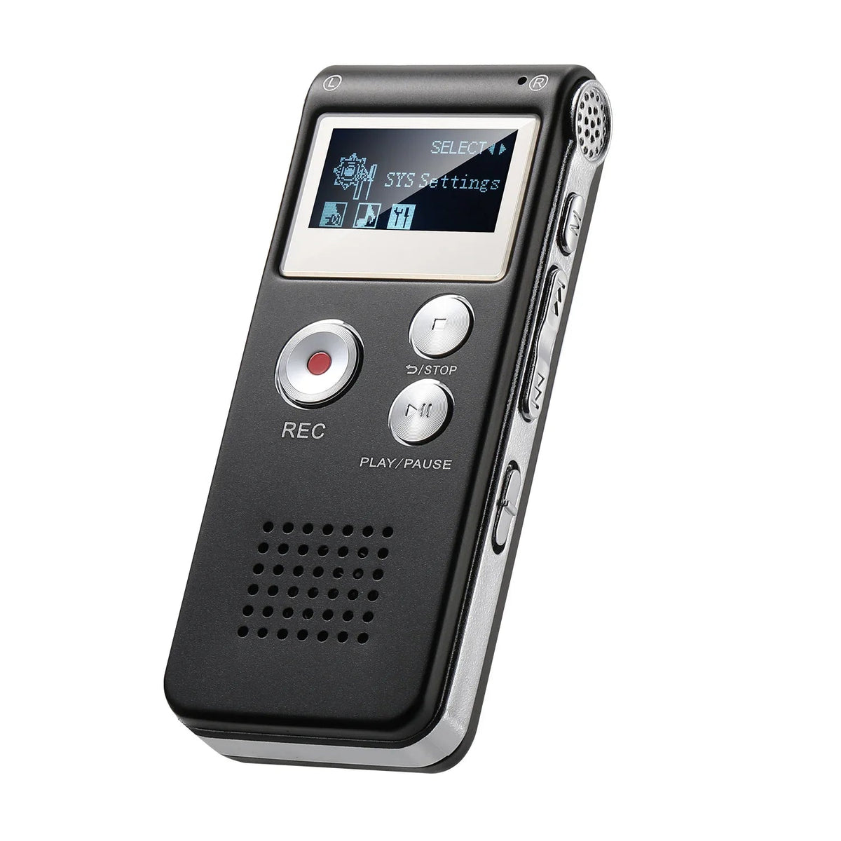 Digital voice recorder with voice activation