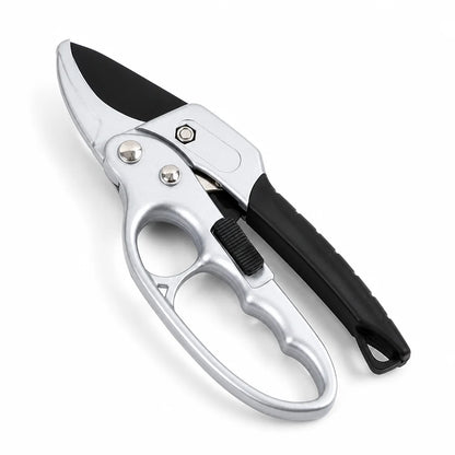 SK5 Steel Energy-Saving Ratchet Garden Pruner (Ergonomic Non-Slip Handle)