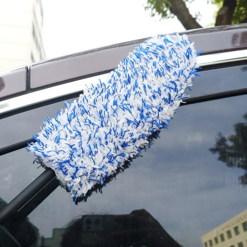 WheelGlow microfiber rim brush scratch-free