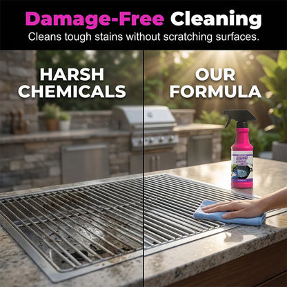 PyroFlash™ — Banishes Grease and Dirt So Your Grill Shines Like New Again!