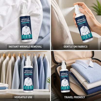 Instant Gentle Fabric Wrinkle Removal Spray (2 x 100 ml)