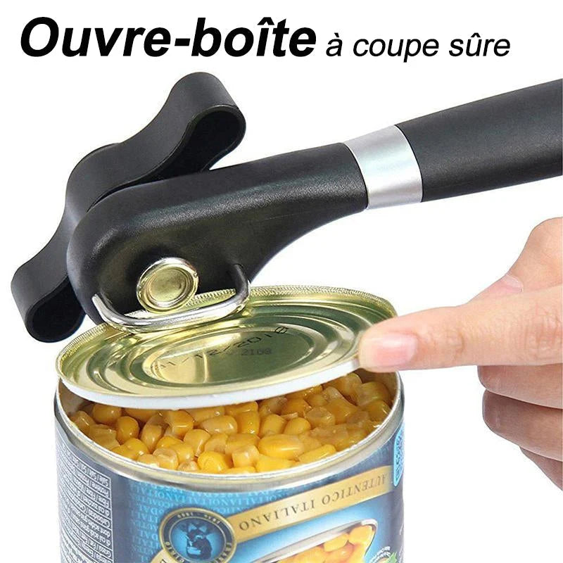 Stainless Steel Can Opener with Comfort Handle