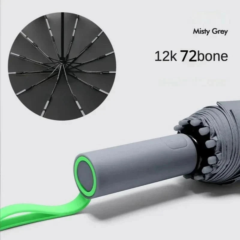 Wind- and waterproof pocket umbrella with UV protection