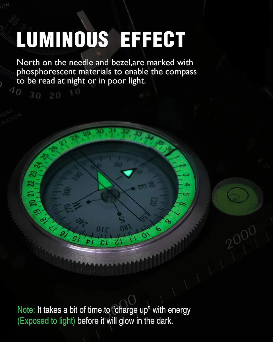 Outdoor Compass with Clinometer