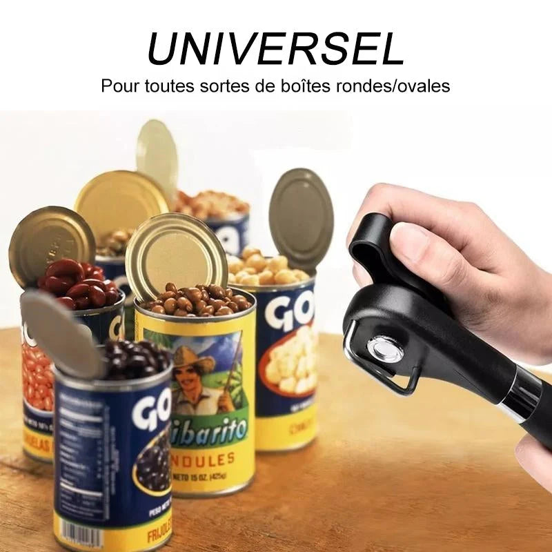 Stainless Steel Can Opener with Comfort Handle
