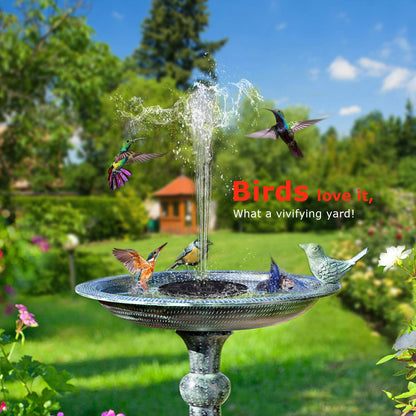 AquaLuxe™ Solar Fountain — Enchant Your Garden with Lively Water Play and Solar Energy