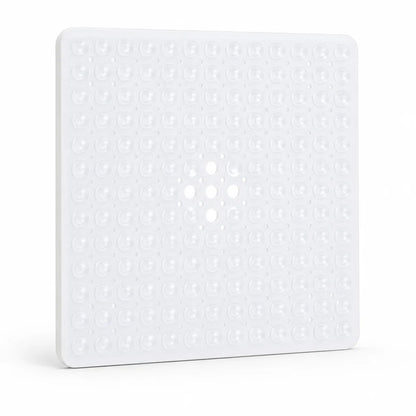 Non-slip Shower Mat with Suction Cups & Quick Drain (Machine Washable)