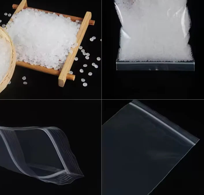 Resealable Ziplock Bags 100-Pack