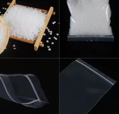Resealable Ziplock Bags 100-Pack