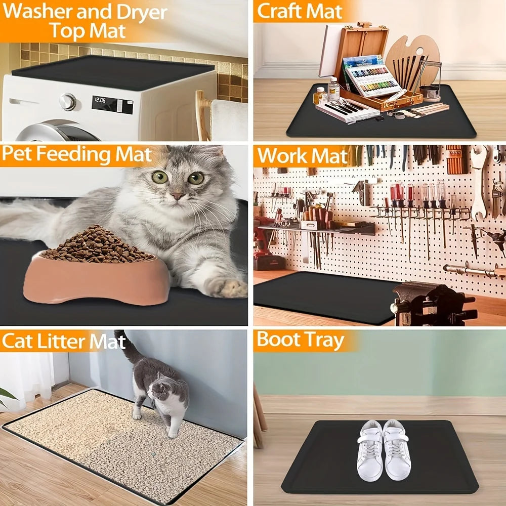 Silicone Protective Mat 60x60 cm for Washing Machine and Dryer