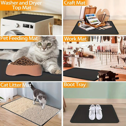 Silicone Protective Mat 60x60 cm for Washing Machine and Dryer