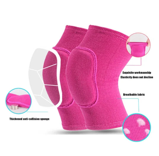 Knee Pads for Children – Slip-On Knit Sleeves