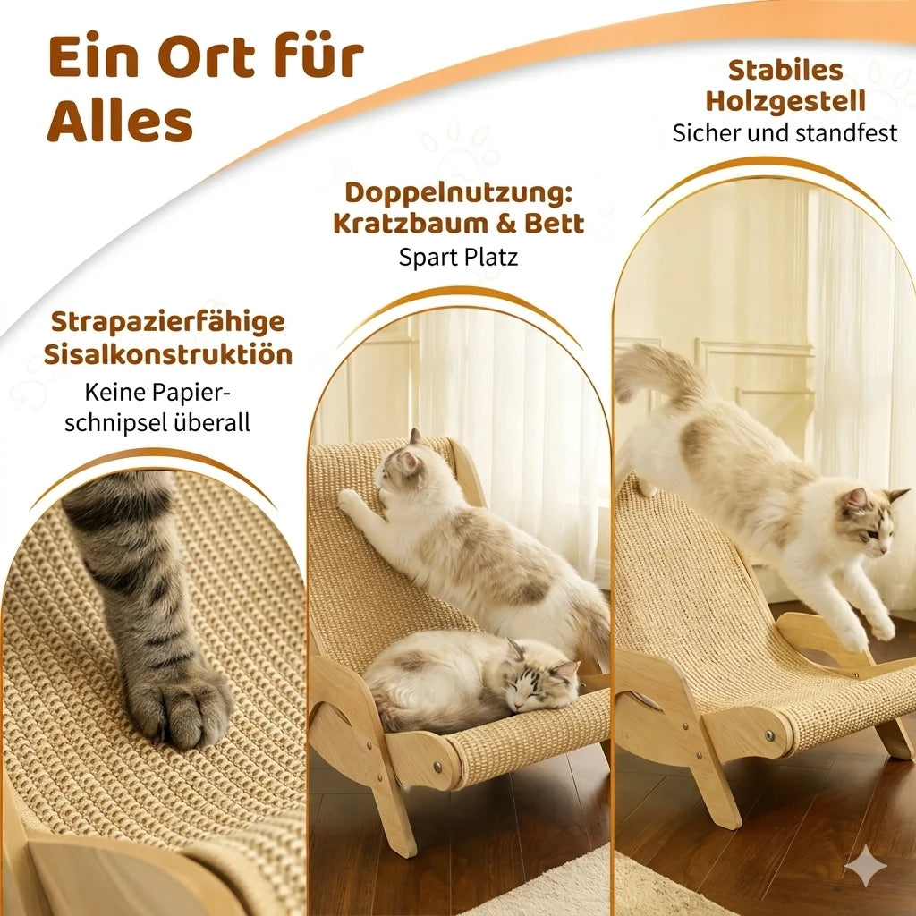 LuxiLounge™ — Protects Furniture and Provides Cats with the Perfect Cozy Spot