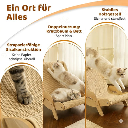 LuxiLounge™ — Protects Furniture and Provides Cats with the Perfect Cozy Spot