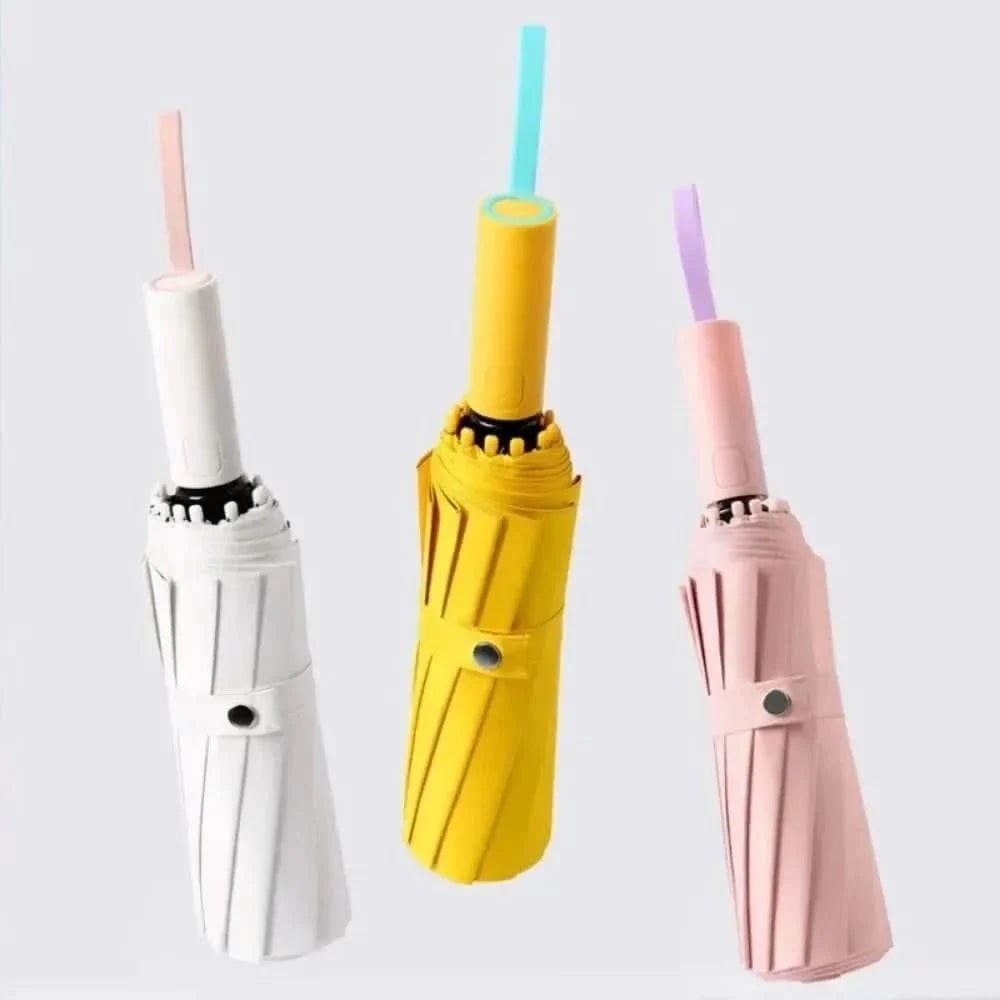Wind- and waterproof pocket umbrella with UV protection