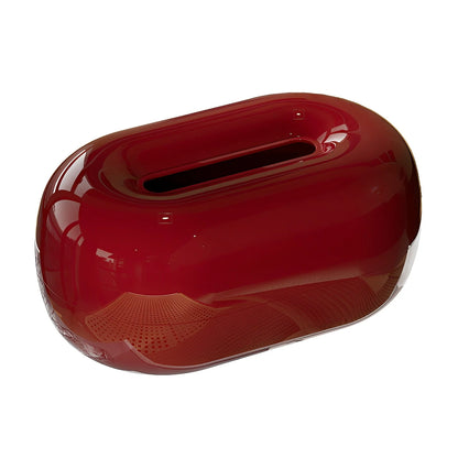 Ceramic Tissue Holder Pebble Shape 23x11 cm