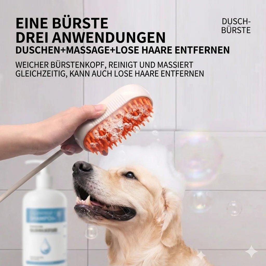 FurEase™ 3-in-1 Spray Brush — Transform Fur Care into a Stress-Free Pampering Ritual for Sparkling Clean Furniture and Happy Pets