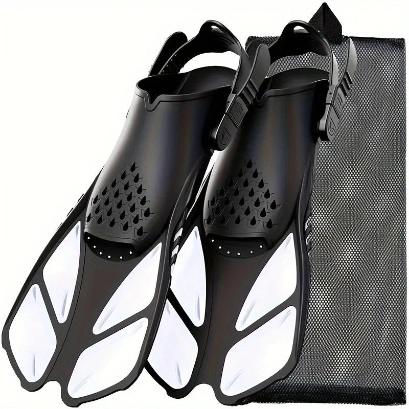 Adjustable Snorkel Fins Short – Open Heel
