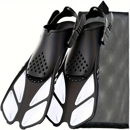 Adjustable Snorkel Fins Short – Open Heel