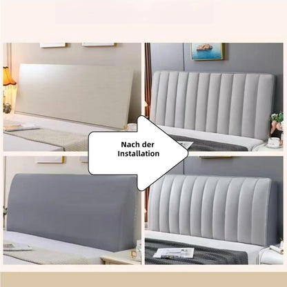 Headboard Protective Cover Soft Velvet Bed