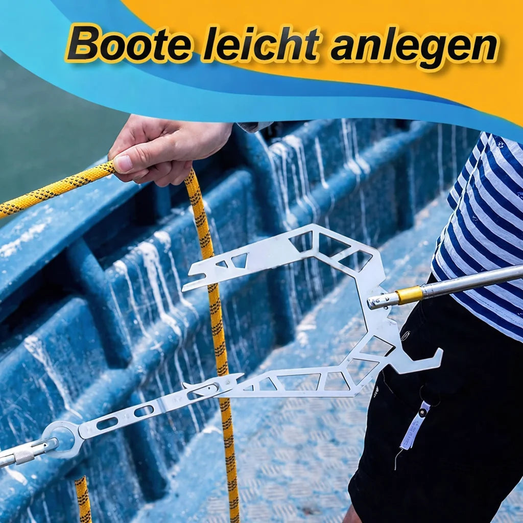 PortWave™ — No More Strain When Docking – Pull Your Boat Safely and Stress-Free to the Pier!