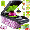 Multifunctional 16-in-1 Vegetable Cutter with Collection Container