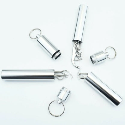 7-piece stainless steel toothpick set