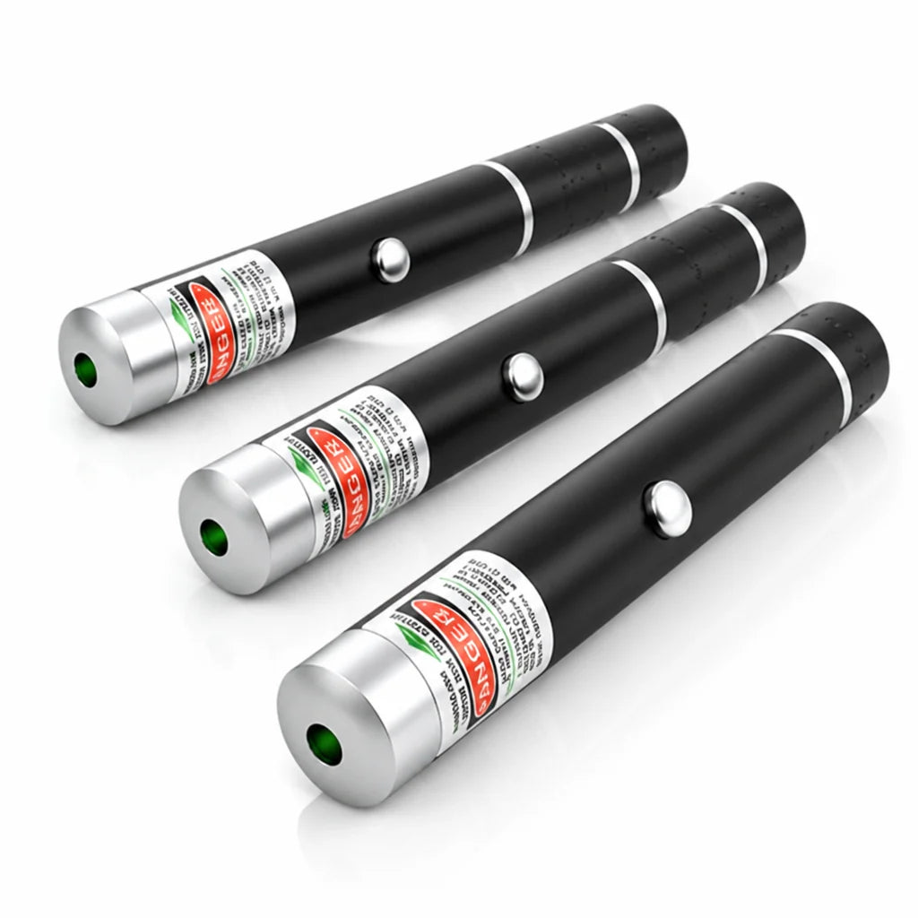 Daylight-Visible High-Performance Green Laser Pointer (Aluminum Housing)