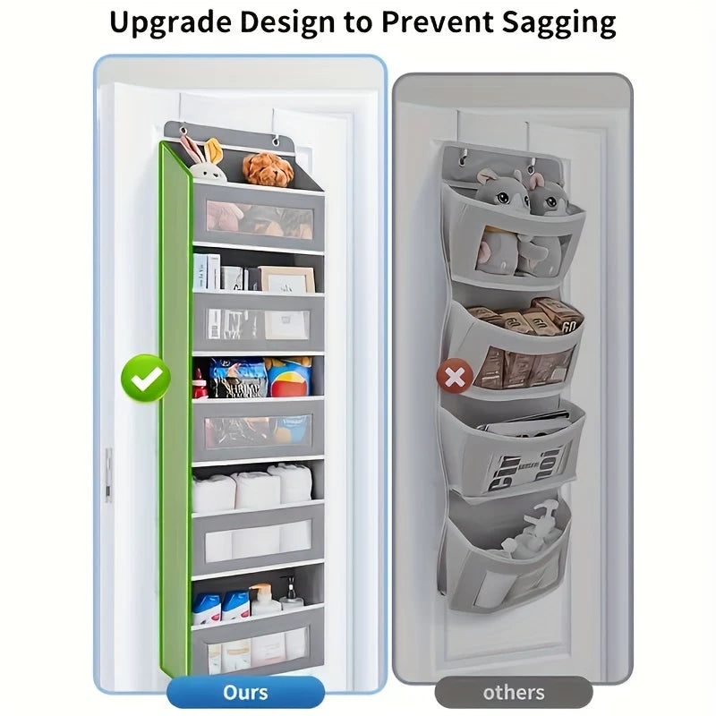 Hanging Door Organizer Without Drilling