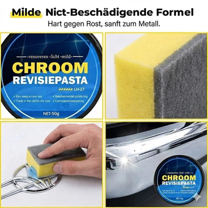 Chrome Repair Paste with Sponge 50g