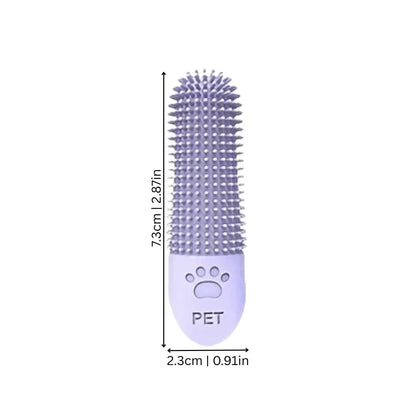 Finger Toothbrush for Dogs & Cats 3-Pack