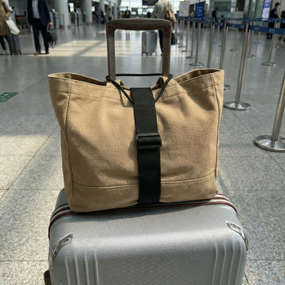 GripTether™ — Never chase your bag again and travel relaxed