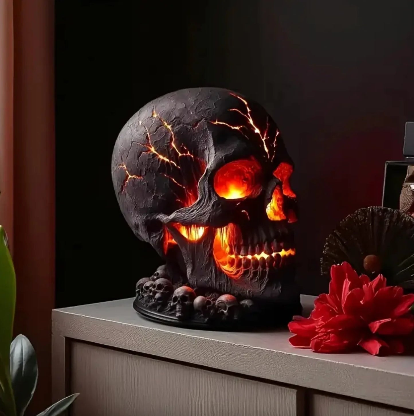 PyroSkull™ — Ignite a Hypnotic Flame Show That Drenches Your Spaces in Magical Power