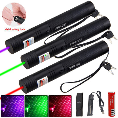 Laser Pointer Long Distance Adjustable Aluminum