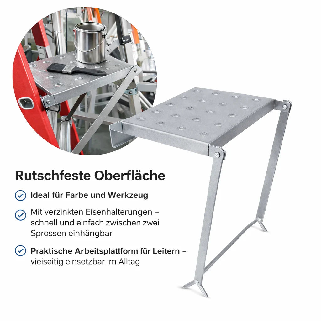 PowerStep™ — Rock-solid grip for worry-free work at any height
