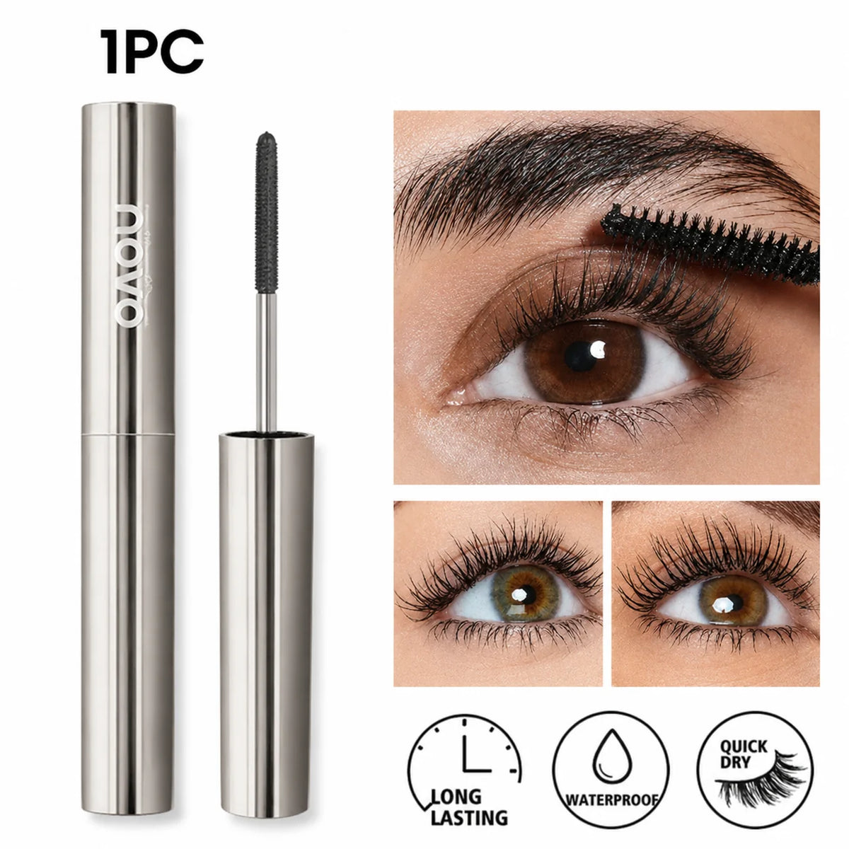 Waterproof Mascara for Volume & Length