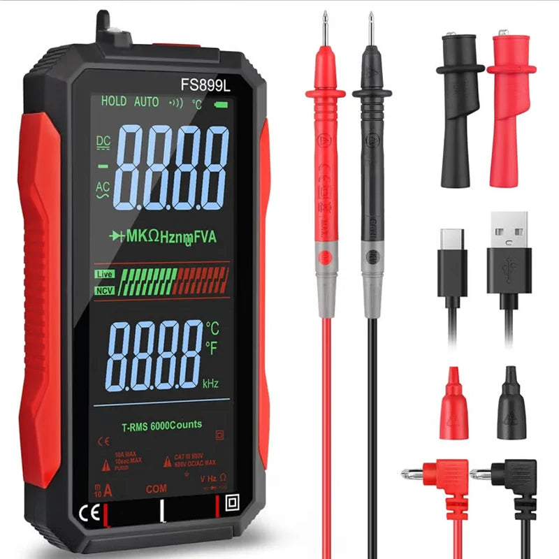 VoltGuard™ — Never change batteries again, always measure precisely, lightning-fast and safely!