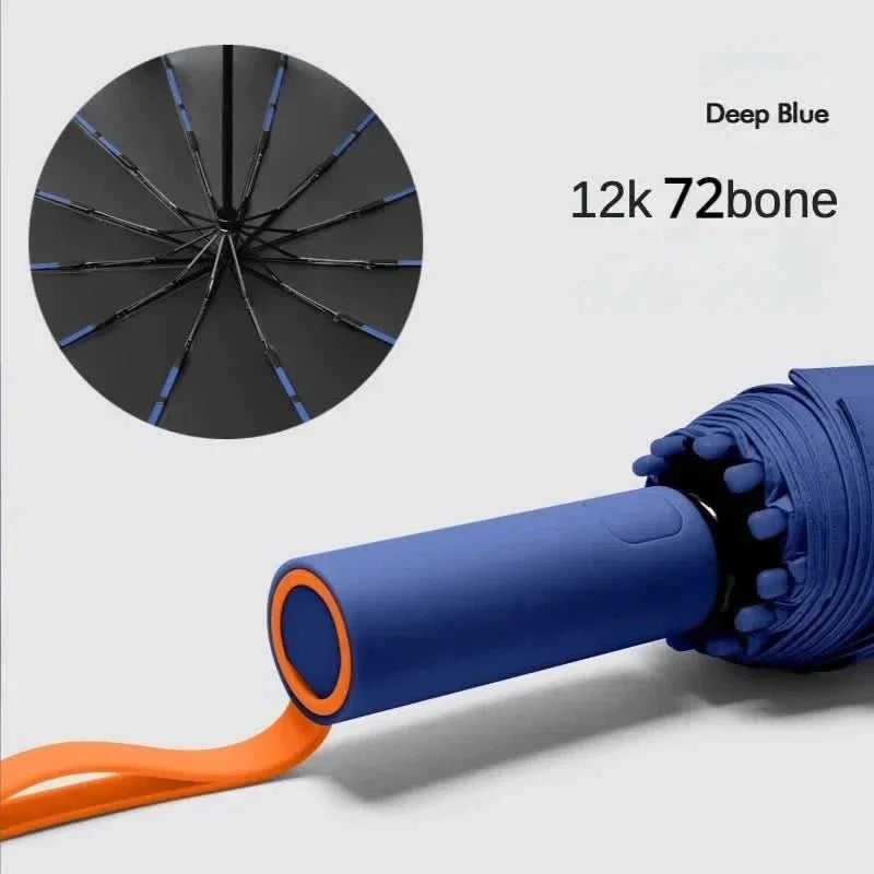 Wind- and waterproof pocket umbrella with UV protection