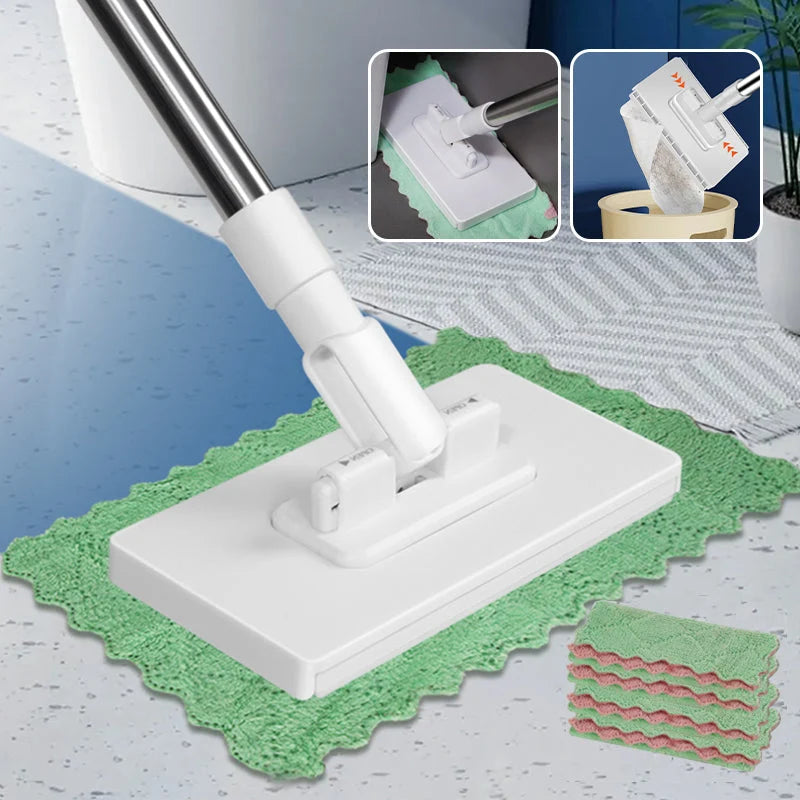 ReachClean Cloth Holder Mop Extendable Hygienic