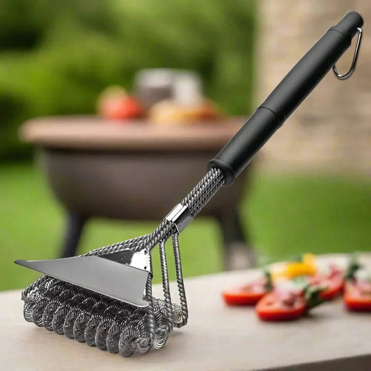 GrillMaster BBQ Brush without Metal Bristles